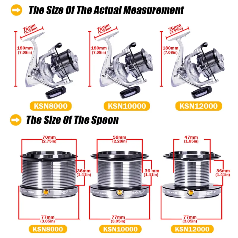 High Speed Spinning Fishing Re - Surf Reel 评论和价格