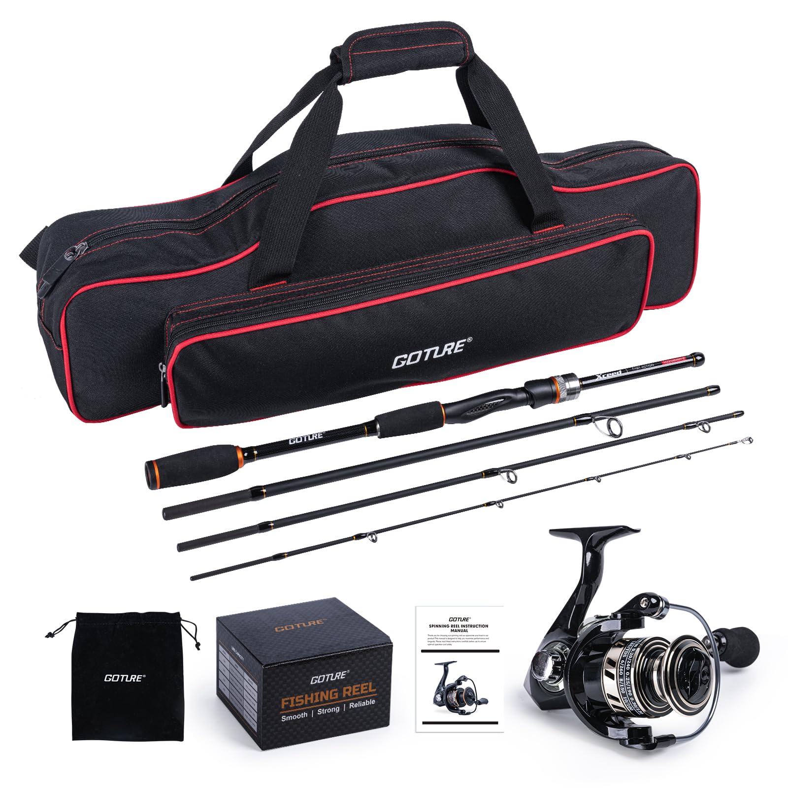 Goture Portable Spinning Fishi - Reel Bag 评论和价格