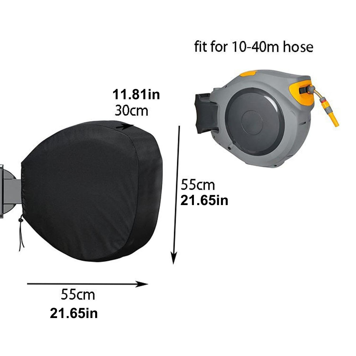 Garden Wall Mounted Hose Stora - Reel Cover 评论和价格