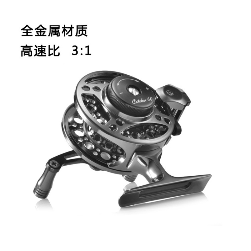 Lightweight Full Metal Front F - Ice Fishing Reel 评论和价格