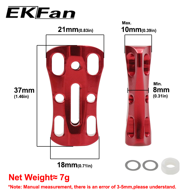 EKFan 1pc Aluminum Alloy Hollo - Fly Reel 评论和价格
