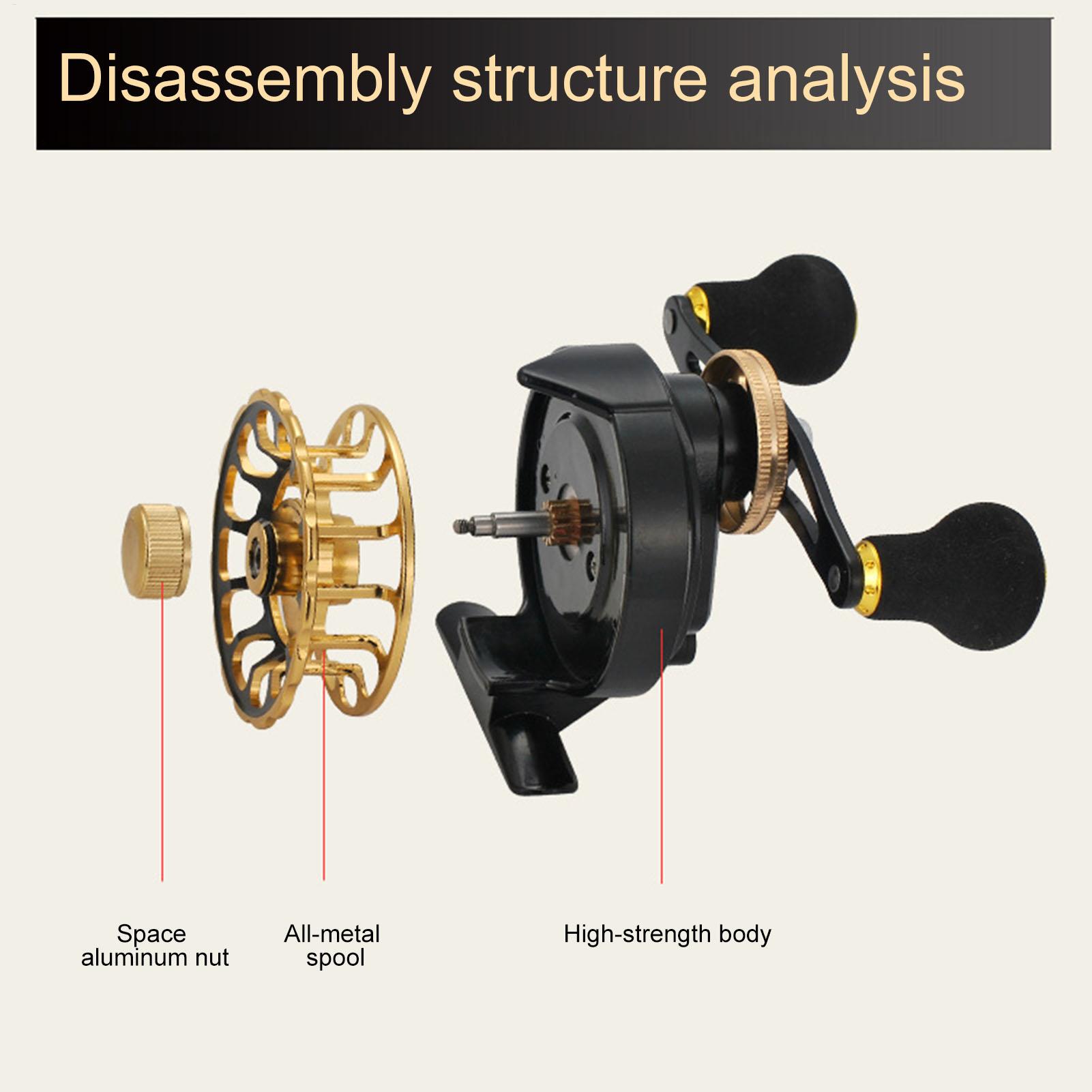 Winter Fishing Reel Raft Fishi - Ice Fishing Reel 评论和价格