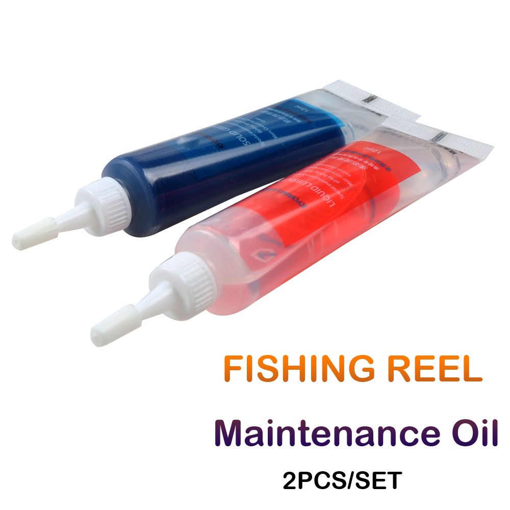 2Pcs Fishing Reel Maintenance  - Reel Oil 评论和价格