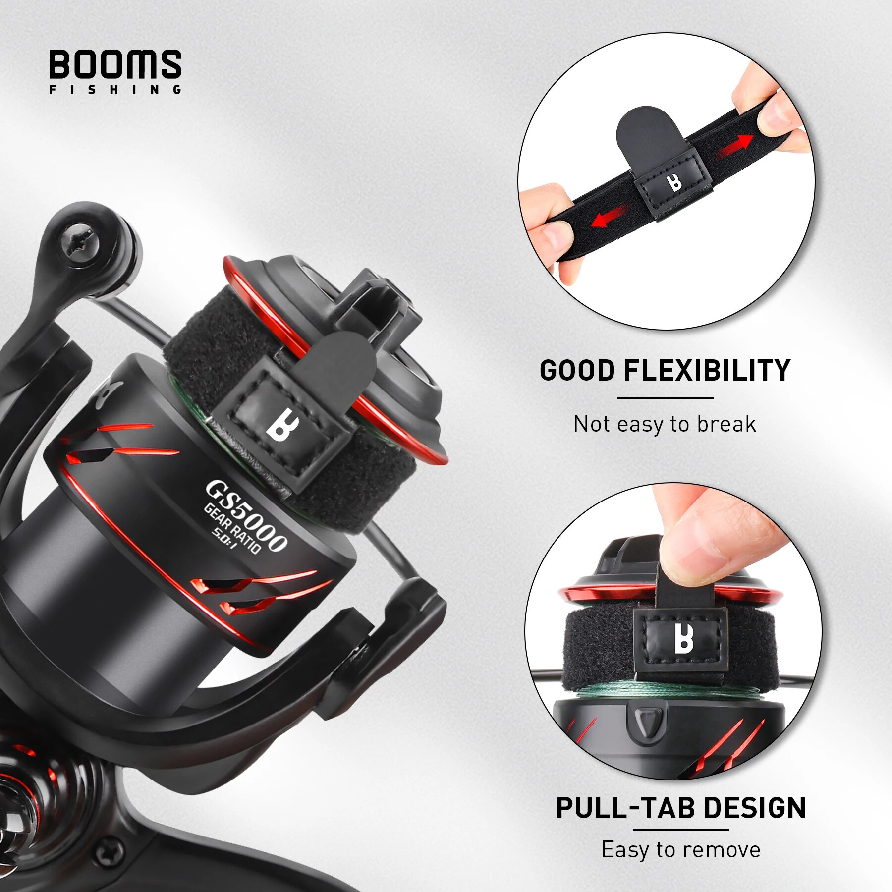 Booms Fishing SB1 4Pcs Spinnin - Reel Cover 评论和价格
